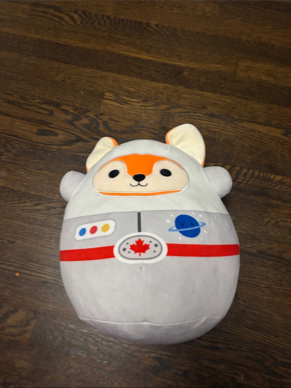 Squishmallows Space Fox Plush - White, Orange & Red
